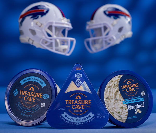 bill's blue cheese dressing Treasure Cave Named Official Cheese of the Buffalo Bills; Jason Hartland and Jenny Englert Comment Ken's