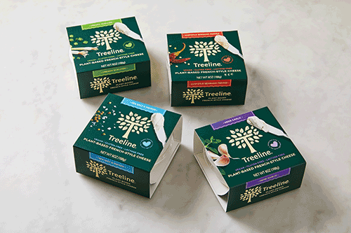 Based in the heart of New York’s Hudson Valley, Treeline Cheese makes its plant-based cheeses with sustainably farmed and ethically sourced cashews from Brazil
